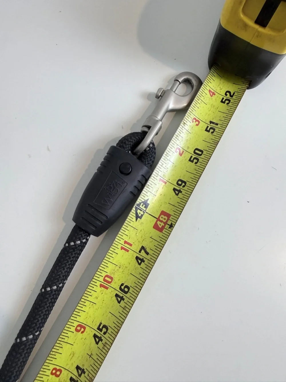 XL Black Neoprene Lined Dog Collar, Leash & AirTag Holder
